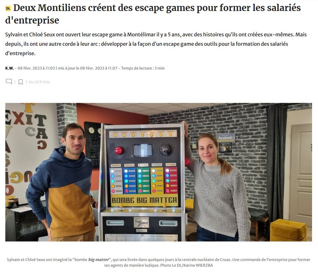 Artivle TQ du 8 février 2023